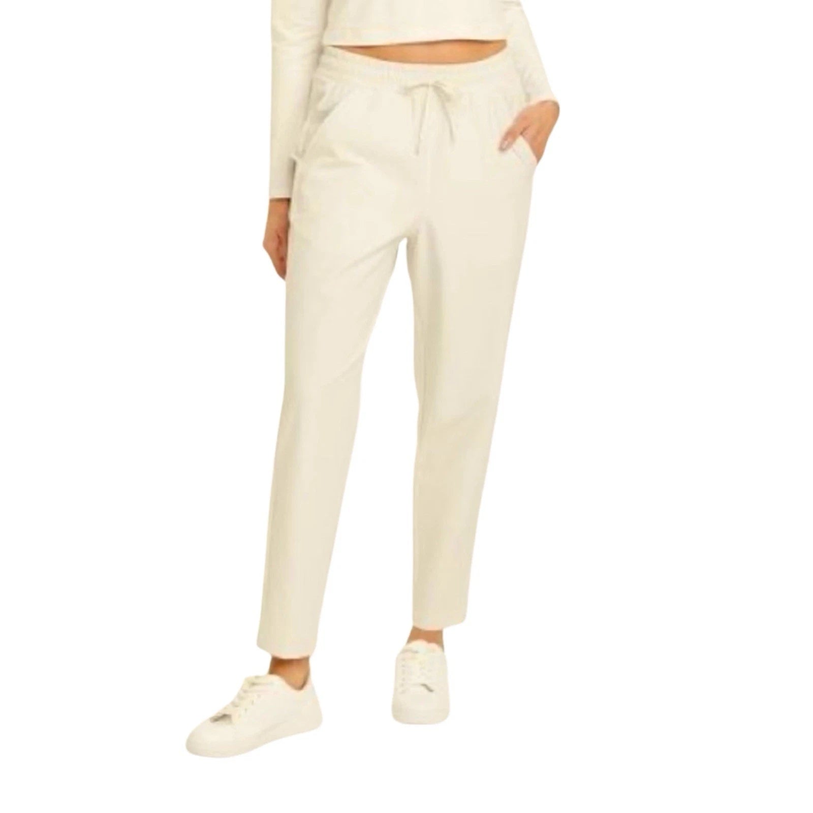 New with tags All In Motion woman's stretch woven high-rise tapper pants